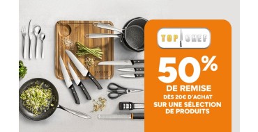 Carrefour: Top Chef - 50% de remise d&egrave;s 20&euro; d'achat