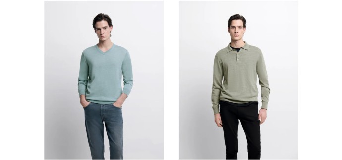 Devred: Pull en laine &agrave; 39,99&euro; l'unit&eacute; pour l'achat de 2