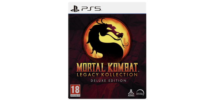 Amazon: Mortal Kombat Legacy Kollection - Deluxe Edition (PS5) à 44,37€ (au lieu de 62,99€)