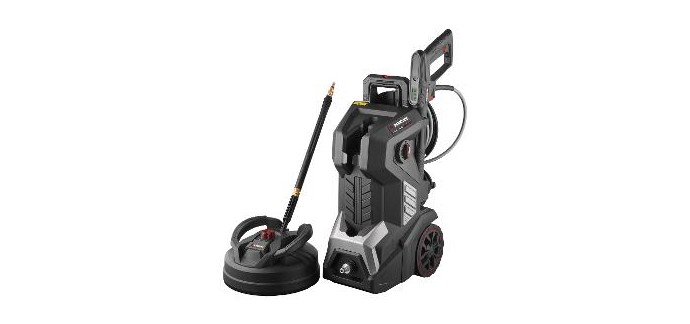 LIDL: Nettoyeur haute pression PARKSIDE PERFORMANCE PHDP 180 D3 - 150 bar, 3000 W &agrave; 279&euro; (au lieu de 329&euro;)