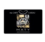 MATY: Livraison offerte pour tout achat d'une carte cadeau