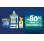 Carrefour: Produits d'entretien - 2&egrave;me &agrave; -80%