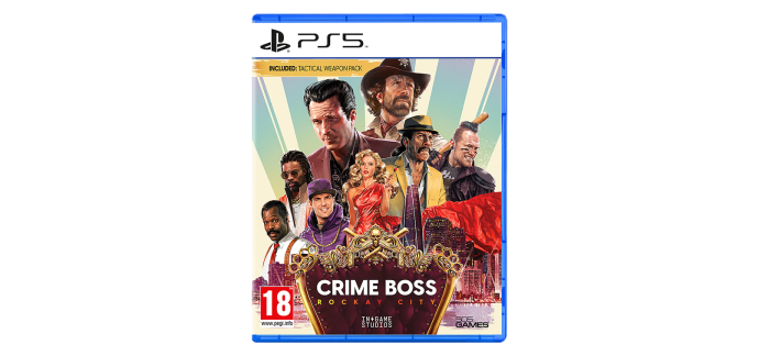 Amazon: Crime Boss Rockay City (PS5) &agrave; 19,98&euro; (au lieu de 39,99&euro;)