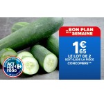 Carrefour: Concombre lot de 2 &agrave; 1,65&euro;