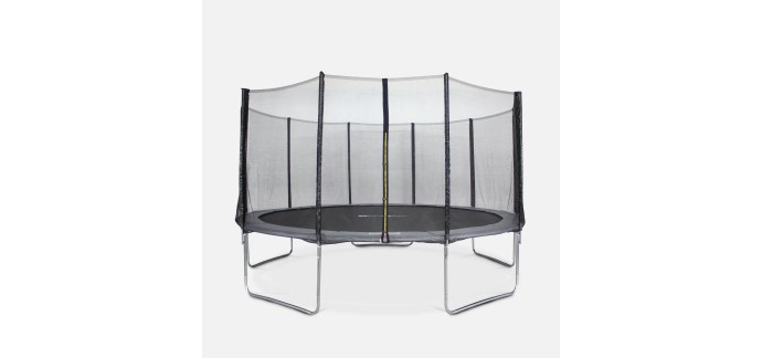 Sweeek: Trampoline Neptune &Oslash;460cm avec filet, charge 100kg &agrave; 299,99&euro;