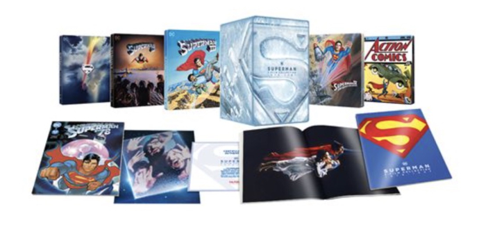 Fnac: Coffret 4K Steelbook Superman I &agrave; IV (Blu-ray) &agrave; 105,99&euro; (au lieu de 160,52&euro;)