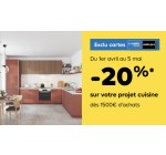 Castorama: -20% dès 1500€ d'achats en rayon Cuisine