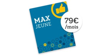 SNCF Connect: [16-27 ans] Abonnement MAX Jeune SNCF : billets &agrave; 0&euro; ou -30% garantis pour 79&euro;/mois