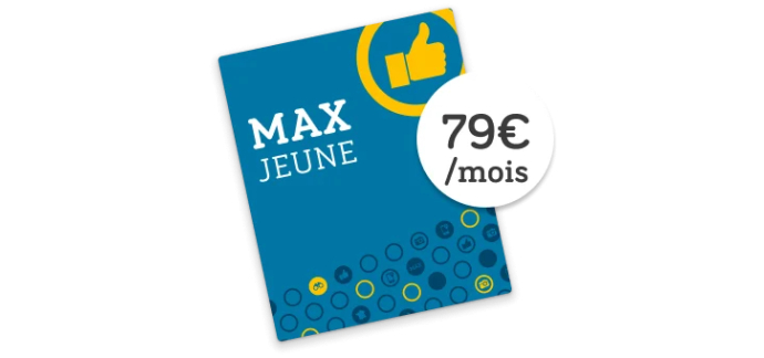 SNCF Connect: [16-27 ans] Abonnement MAX Jeune SNCF : billets &agrave; 0&euro; ou -30% garantis pour 79&euro;/mois
