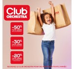 Orchestra: -50% sur les vêtements pour les membres du Club Orchestra