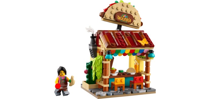 LEGO: LEGO&reg; Restaurants du monde &mdash; le Mexique (40907) offert d&egrave;s 180&euro; d'achat