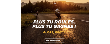 Motoblouz: Programme fid&eacute;lit&eacute; My Motoblouz : 1&euro; = 1 point, 50 pts de bienvenue, bons d'achat de 5&euro; &agrave; 45&euro;