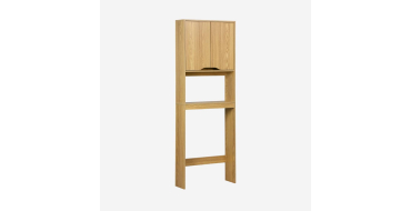 Sweeek: Meuble WC vintage bois fr&ecirc;ne 64x20x180cm &agrave; 71,99&euro; (au lieu de 89,99&euro;)