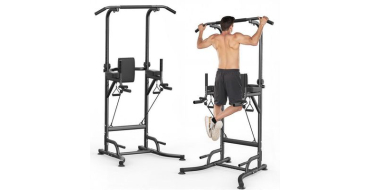 Cdiscount: Power Tower - Station de musculation multifonction avec barre de traction &agrave; 67,99&euro;