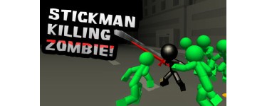 Steam: Stickman Killing Zombie (PC D&eacute;mat&eacute;rialis&eacute;) gratuit (au lieu de 0,59&euro;)
