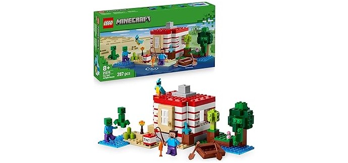 Amazon: LEGO&reg; Minecraft The Jungle House in TNT (21275) &agrave; 20,99&euro; (au lieu de 29,99&euro;)