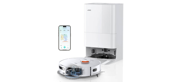 JoyBuy: JONR T5 Pro Robot aspirateur et laveur - 8150 Pa, s&eacute;chage air chaud, navigation laser &agrave; 229,99&euro;