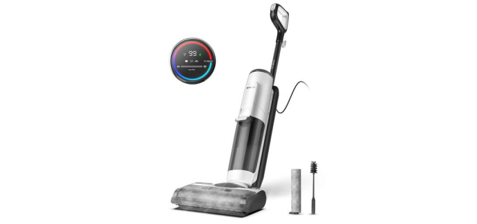 JoyBuy: Tineco Floor One S5 - Balai vapeur intelligent, &eacute;cran digital &agrave; 249&euro; (au lieu de 359&euro;)