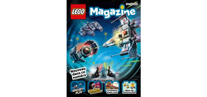 LEGO: Magazine LEGO gratuit : 4 num&eacute;ros par an pour enfants de 5 &agrave; 9 ans