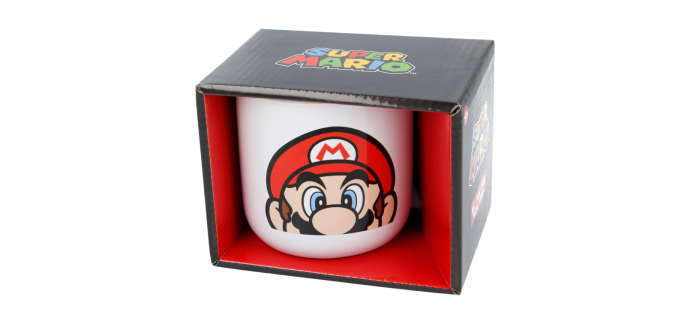 Amazon: Tasse Super Mario C&eacute;ramique &agrave; 9,99&euro; (au lieu de 17,20&euro;)