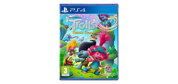 Amazon: Trolls Remix Rescue (PS4) &agrave; 9,67&euro; (au lieu de 34,99&euro;)