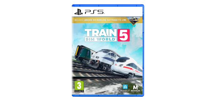 Amazon: Train Sim World 5 (PS5) &agrave; 22,81&euro; (au lieu de 54,99&euro;)