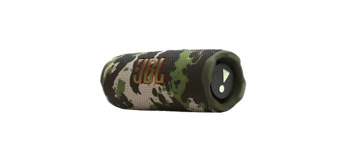 JoyBuy: JBL Flip 7 enceinte Bluetooth portable - Squad camouflage &agrave; 109,99&euro; (au lieu de 149,99&euro;)
