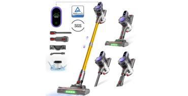 JoyBuy: Aspirateur sans fil Monsga MV3 - 45 kPa, 550 W, 50 min &agrave; 69,99&euro; (au lieu de 259,99&euro;)