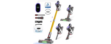 JoyBuy: Aspirateur sans fil Monsga MV3 - 45 kPa, 550 W, 50 min &agrave; 69,99&euro; (au lieu de 259,99&euro;)