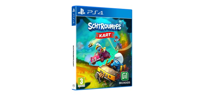 Amazon: Schtroumpfs Kart (PS4) &agrave; 25,58&euro; (au lieu de 39,99&euro;)