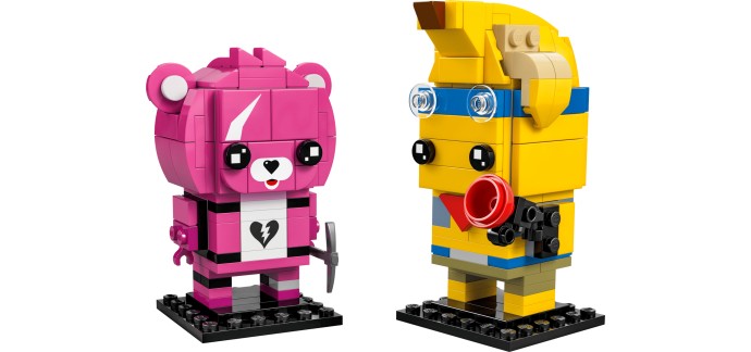 LEGO: LEGO&reg; Fortnite BrickHeadz Bananaventurier et l'experte des c&acirc;lins offerts d&egrave;s 130&euro; d'achat