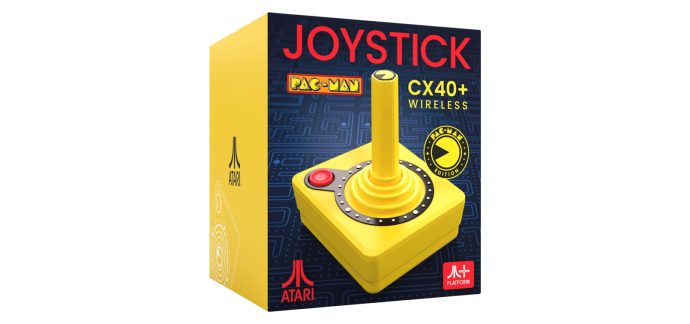 Amazon: Joystick sans fil Pac-Man CX 40 (Multiplateforme) &agrave; 26,60&euro; (au lieu de 34,99&euro;)