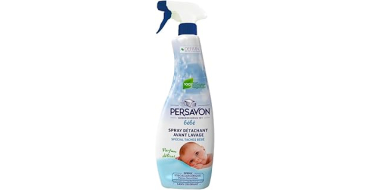 Amazon: Persavon Spray d&eacute;tachant b&eacute;b&eacute; 500ml, hypoallerg&eacute;nique, sans colorant &agrave; 2,95&euro; (au lieu de 5,9&euro;)