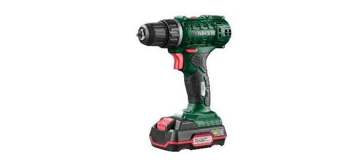 LIDL: PARKSIDE Perceuse-visseuse sans fil 20V, 35 Nm, 2 vitesses &agrave; 24,99&euro; (au lieu de 29,99&euro;)