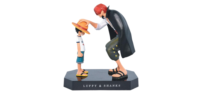 Amazon: Figurine One Piece Shanks & Luffy (Figurine) &agrave; 20,99&euro; (au lieu de 26,99&euro;)