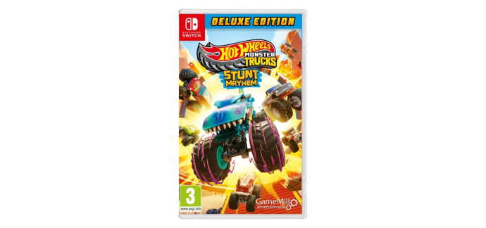 E.Leclerc: Hot Wheels Monster Trucks Stunt Mayhem Deluxe (Switch) &agrave; 22,82&euro; (au lieu de 29,99&euro;)