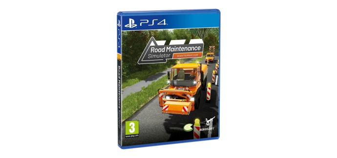 Amazon: Road Maintenance Simulator (PS4) &agrave; 15,10&euro; (au lieu de 24,99&euro;)