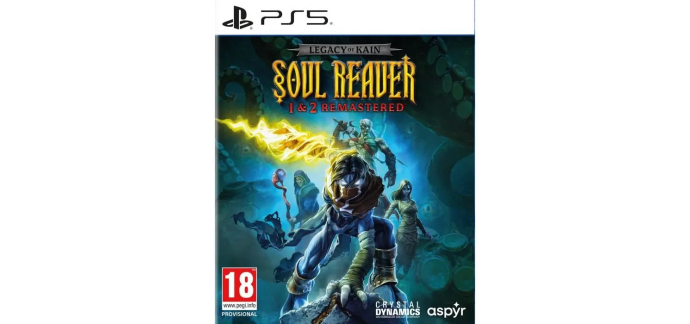 Cdiscount: Legacy of Kain Soul Reaver 1&2 Remastered (PS5) &agrave; 18,04&euro; (au lieu de 22,24&euro;)
