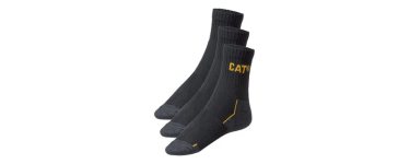 LIDL: Caterpillar Lot de 3 paires de chaussettes homme - 81% coton, tailles 39-50 &agrave; 4,99&euro; (au lieu de 16&euro;)