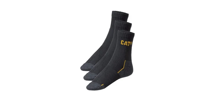 LIDL: Caterpillar Lot de 3 paires de chaussettes homme - 81% coton, tailles 39-50 &agrave; 4,99&euro; (au lieu de 16&euro;)