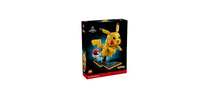 Rakuten: LEGO Pok&eacute;mon Pikachu et Pok&eacute; Ball (FR) &agrave; 159,99&euro;