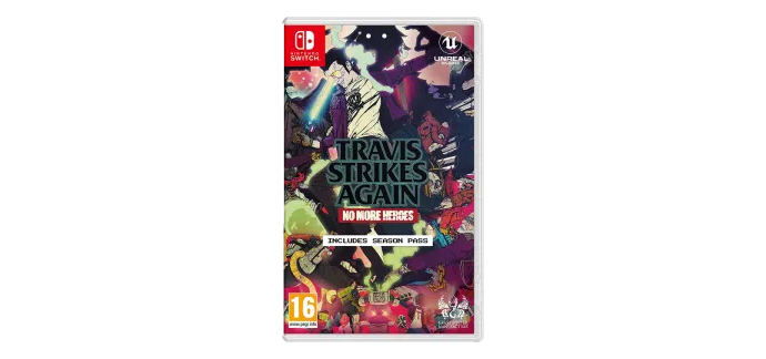 Amazon: Travis Strikes Again No More Heroes (Switch) &agrave; 33,39&euro; (au lieu de 39,99&euro;)