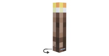LIDL: Lampe/Torche Minecraft RGB (Batterie) &agrave; 13,99&euro; (au lieu de 29,90&euro;)