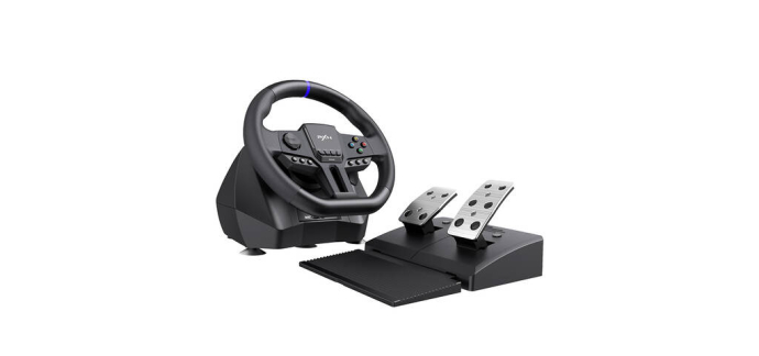 JoyBuy: PXN Volant de jeu V900 Gen2 - 900&deg;, encodage magn&eacute;tique 16 bits, RGB &agrave; 99,99&euro; (au lieu de 159,99&euro;)