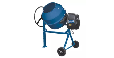 Screwfix: Bétonnière Scheppach Mix 160 230V à 209,99€ (au lieu de 269,99€)