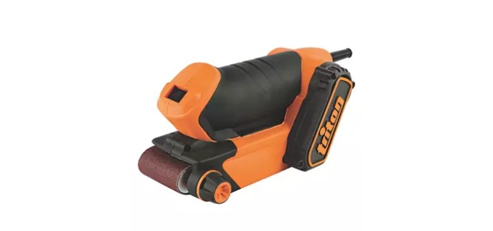 Screwfix: Ponceuse &agrave; bande Triton TCMBS 64 mm 450W &agrave; 55,99&euro; (au lieu de 79,99&euro;)