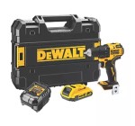 Screwfix: Perceuse visseuse sans fil brushless DeWalt DCD708D1T-QW 18V Li-Ion XR 1 x 2Ah à 119,99€