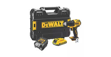Screwfix: Perceuse visseuse sans fil brushless DeWalt DCD708D1T-QW 18V Li-Ion XR 1 x 2Ah &agrave; 119,99&euro;