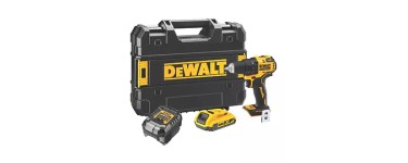 Screwfix: Perceuse visseuse sans fil brushless DeWalt DCD708D1T-QW 18V Li-Ion XR 1 x 2Ah &agrave; 119,99&euro;
