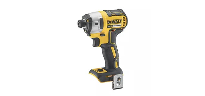 Screwfix: Visseuse à choc sans fil brushless DeWalt DCF887N-XJ 18V Li-ion XR à 89,99€ (au lieu de 119,99€)